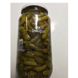 Dưa chuột bao tử ngâm baby gherkins in brine hiệu Luxeapers 180g