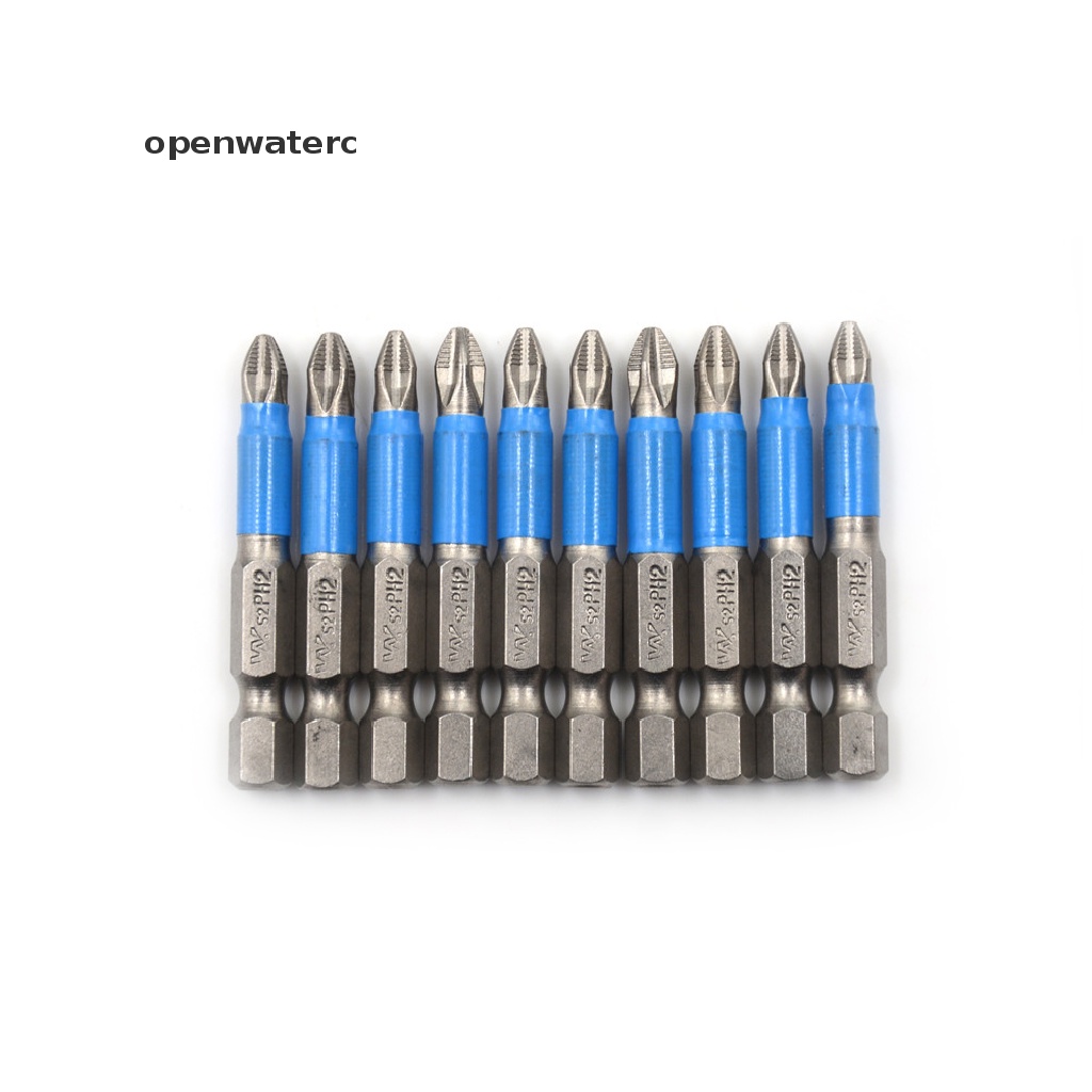 1 Đầu Tua Vít Điện Từ Tính PH2 Dài 50mm 1 / 4 &quot;Chống Trượt Tiện Dụng
