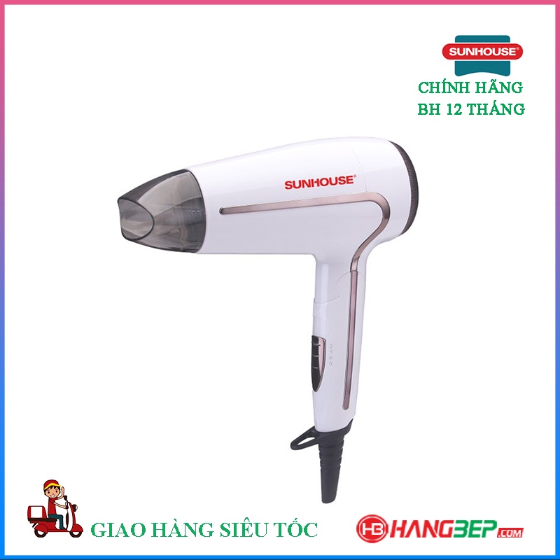Máy sấy tóc Sunhouse SHD2308W/SHD2306 - Mới 100%, chính hãng Sunhouse bảo hành 12 tháng