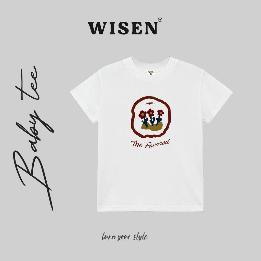Áo Thun Baby Tee WISEN Phông Unisex Local Brand 100% Cotton Cao Cấp 2 Chiều Mẫu FAVORED