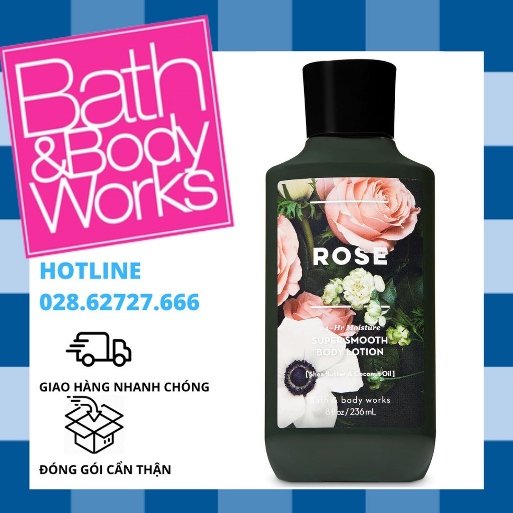 Dưỡng Thể Toàn Thân Bath And Body Works - Rose