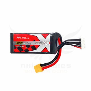 Pin Mania-X 22.2V 6S 1050mAh 120C FPV Race