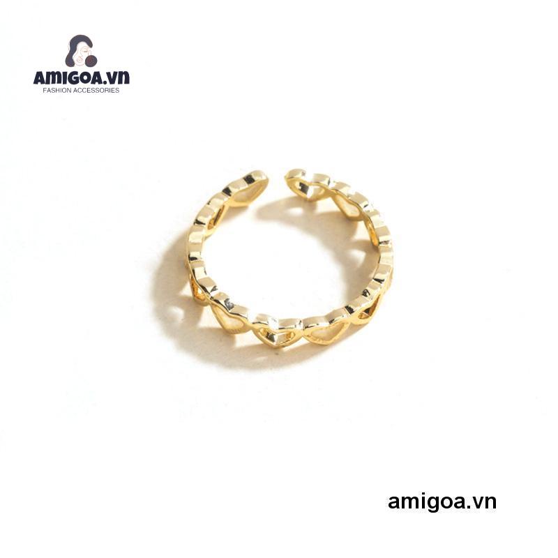 Nhẫn Hình Trái Tim Phát Quang Có Thể Điều Chỉnh Sáng Tạo