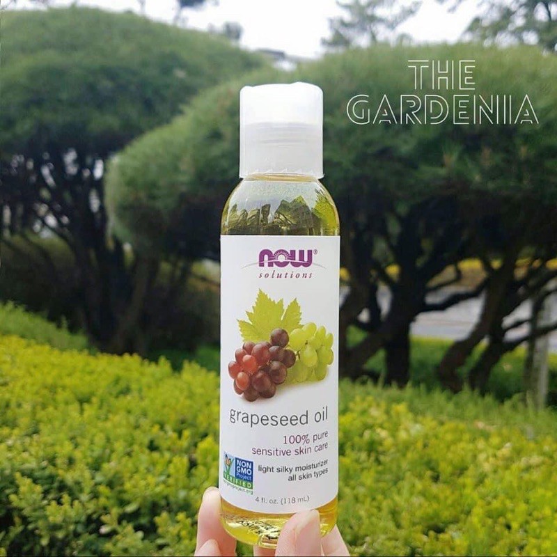 Dầu Hạt Nho Now Grapeseed Oil Fullsize 118ml/473ml