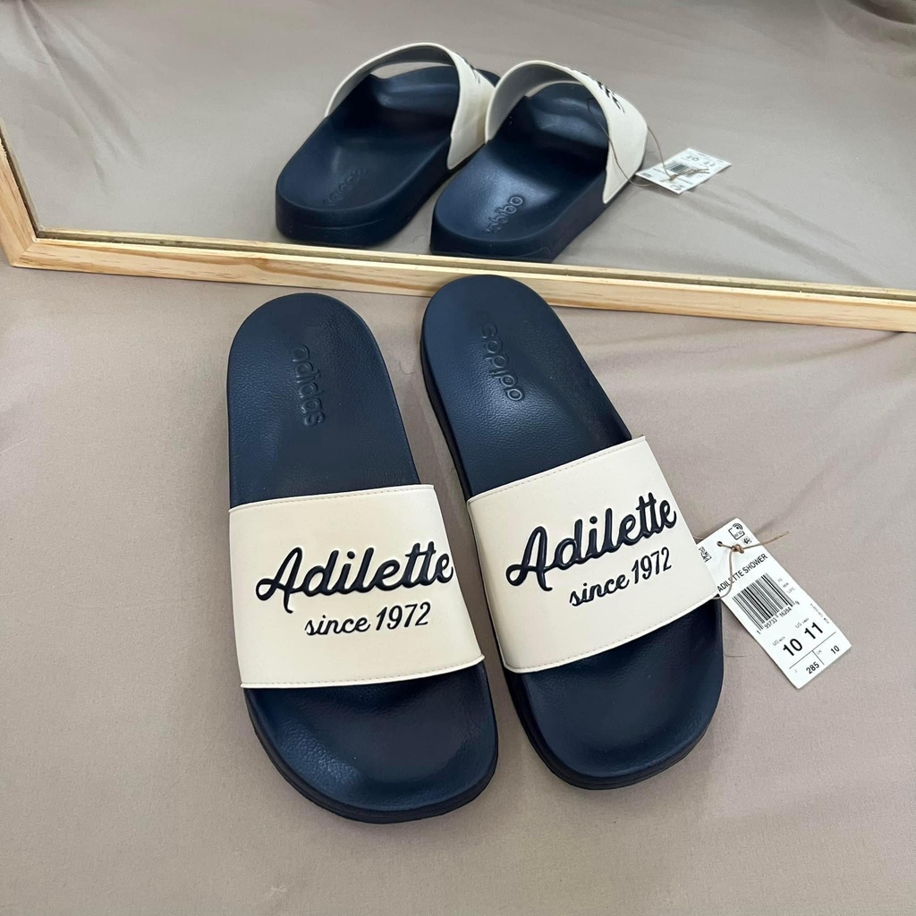 Dép Adidas Adilette Shower 1972 Retro Chính Hãng 💙SIMPLE SNEAKER💙 Adidas Shower Cloudfoam Dép Quai Ngang Nam Nữ Cổ Điển