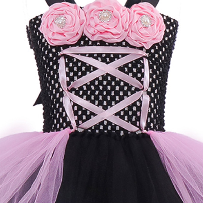 Set đầm mũ hóa trang phù thủy Halloween thích hợp cho bé gái