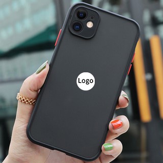 Ốp điện thoại mặt nhám trong suốt chống sốc cho iPhone 12 Pro Max SE 2020 11 Pro Max XS Max XR 6 6S 7 8 Plus