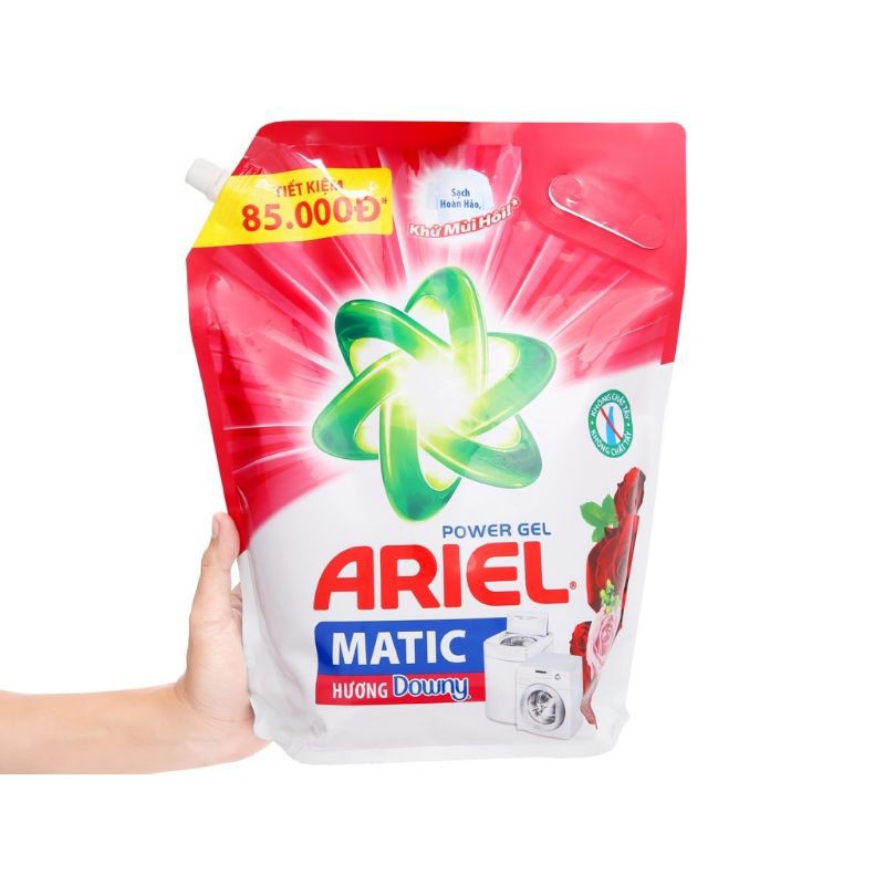 Nước giặt Ariel Matic hương Downy túi 2 lít