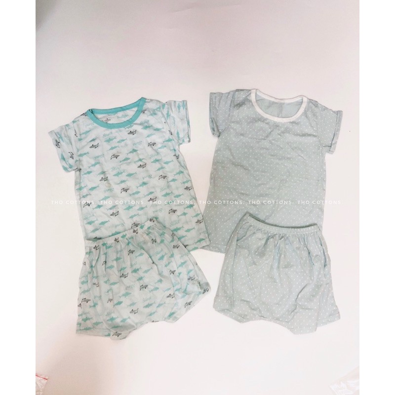 Bộ vải Cottons Hàn Quốc cho bé