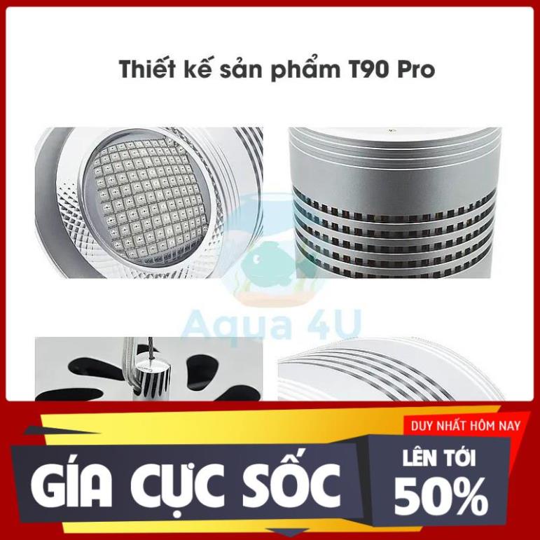 Đèn Week T90 Pro RGB-UV lên màu cực đẹp - SUN AQUARIUM