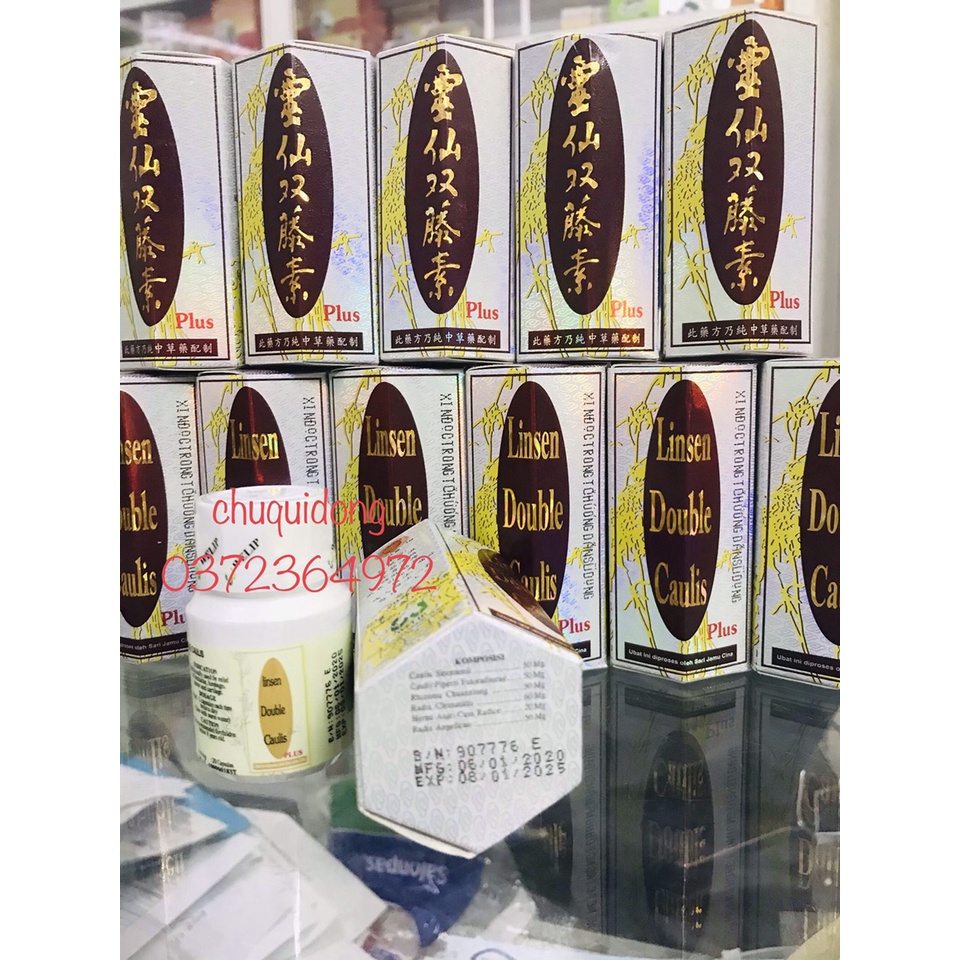 Linh tiên song đằng tố Malaysia 20 Viên - Linsen Double Caulis