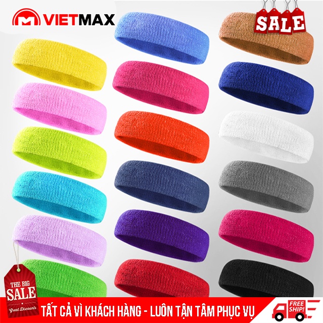Băng Đô Thấm Mồ Hôi Trán Thể Thao Thoáng Khí Nhanh, Chặn Mồ Hôi Hiệu Quả Khi Chơi Thể Thao, Tập Gym, Tennis