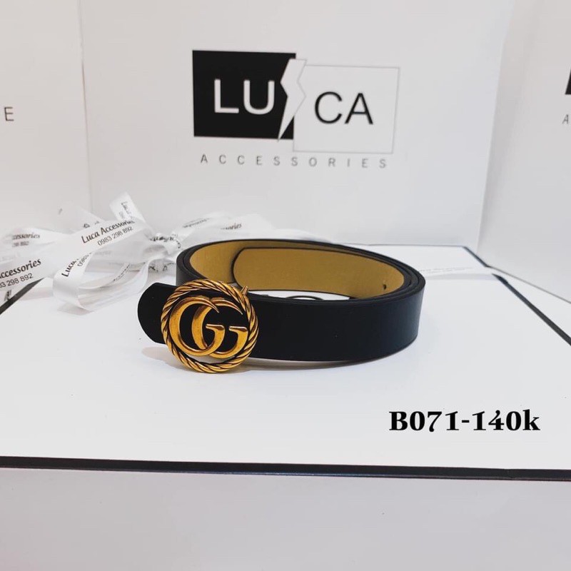 Đai da Gucci đẹp bền rẻ dễ phối đồ