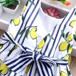Đầm Hoạ Tiết Hoa và Trái Cây