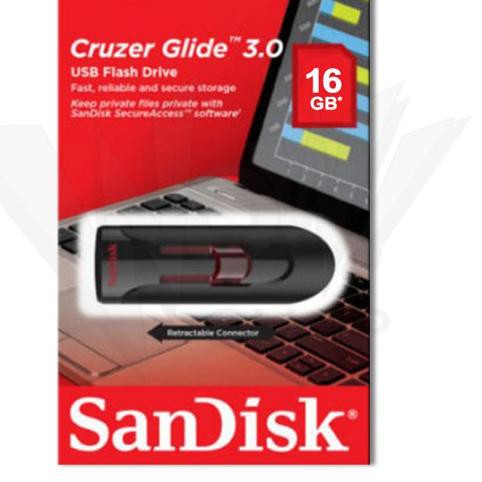 Sandisk Usb 3.0 Cruzer Glide Cz600 16gb
