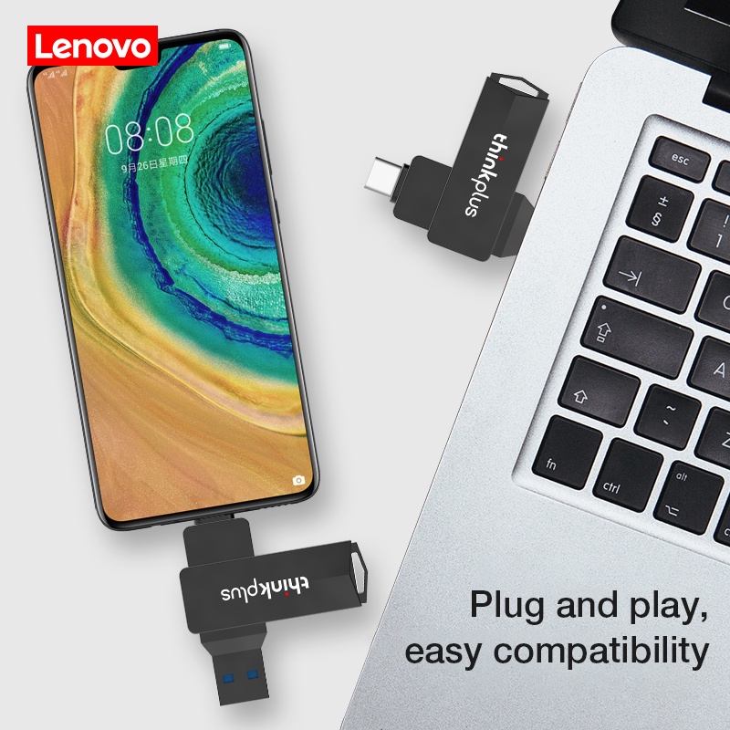 Usb tốc độ cao cho Lenovo MU254 U Disk 32/ 64/ 128GB USB3.1 Type-C