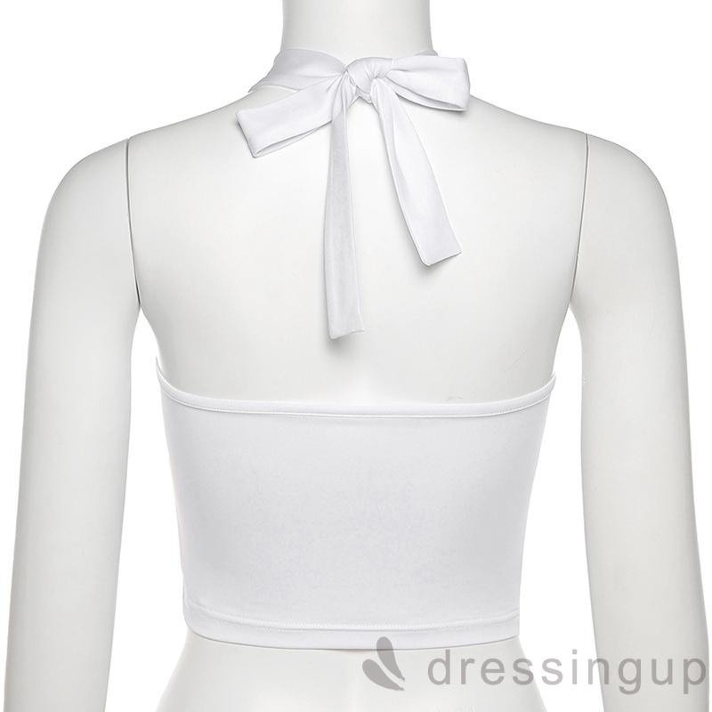 Set Áo Lửng 2 Dây Hở Lưng + Chân Váy Ngắn Quyến Rũ Cho Nữ | BigBuy360 - bigbuy360.vn