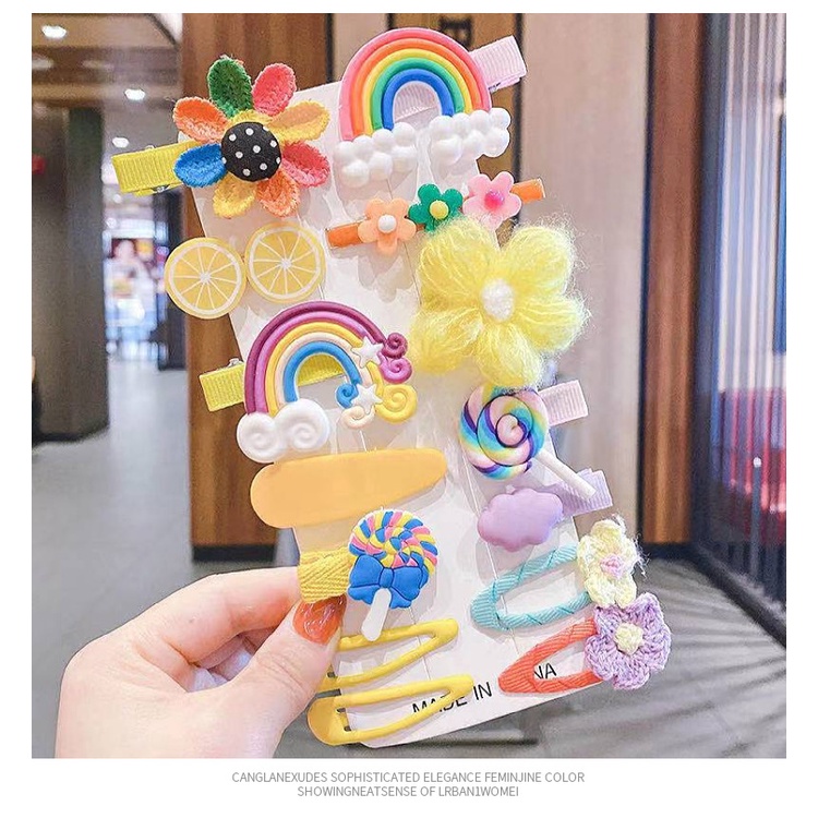 SALE SOCK 01C  Kẹp tóc phong cách Hàn Quốc xinh yêu