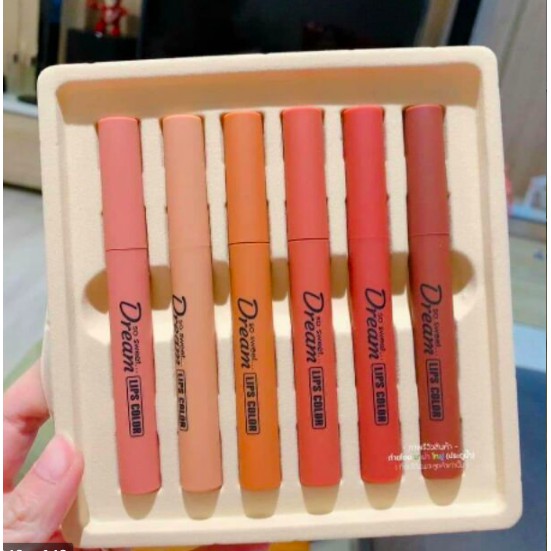 Sỉ 6 Cây Son Lì Heng Fang Dream Color Nội Địa