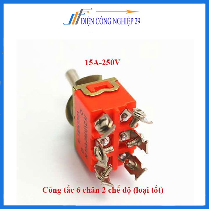 Công Tắc Gạt Đảo Chiều Động Cơ 1322 6 Chân 250VAC-15A