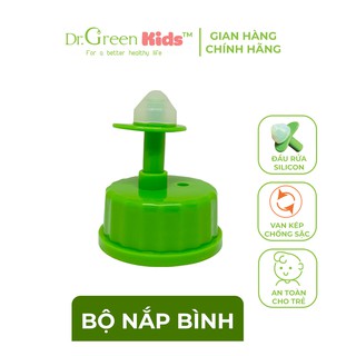 Nắp Bình rửa mũi Dr.Green, Bộ nắp đầy đủ cả nắp, gioăng và đầu rửa silicon, phù hợp với bình Dr.Green và Dr.Green Kids