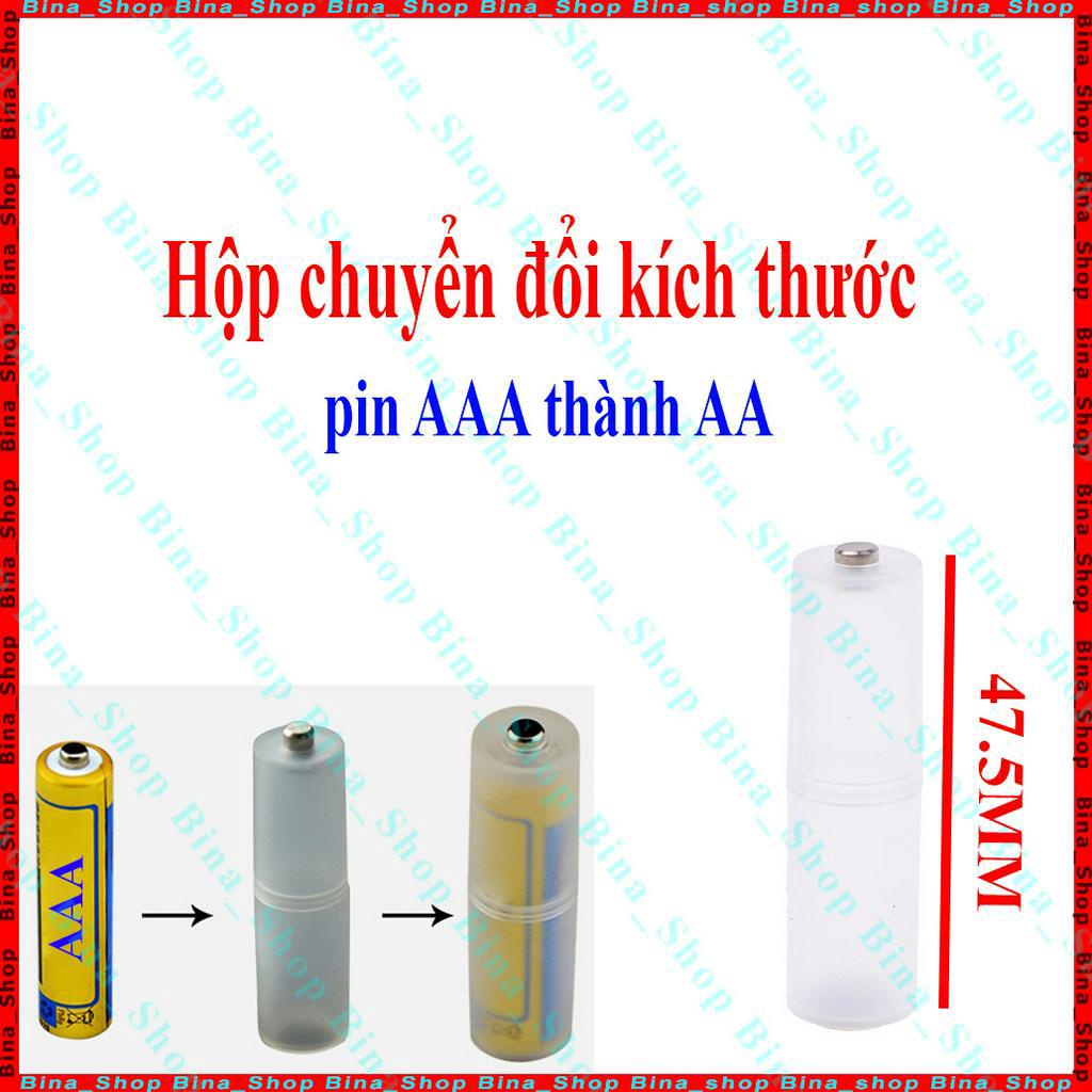 Hộp chuyển đổi kích thước pin AAA thành AA