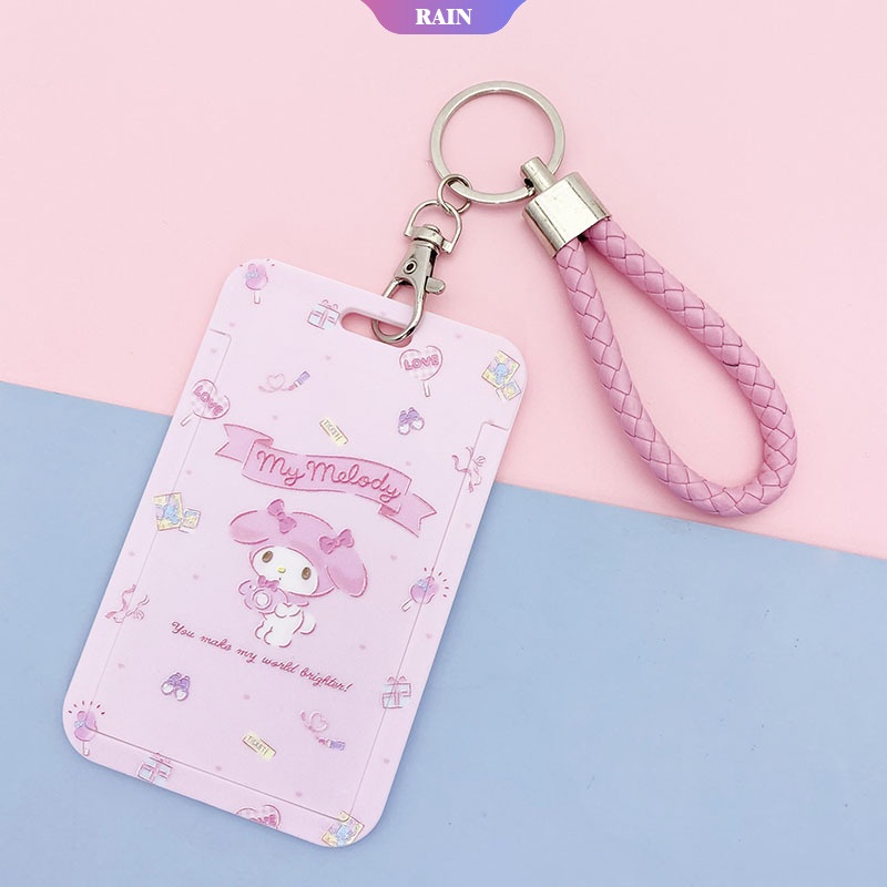 Ví Đựng Thẻ Hình Nhân Vật Hoạt Hình Cinnamoroll Có Dây Đeo Cho Học Sinh