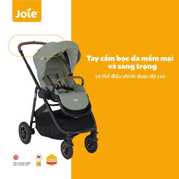 [Mã MKBC13 giảm 80k đơn 1 triệu] Xe đẩy trẻ em Joie Versatrax W / RC &amp; ADPT