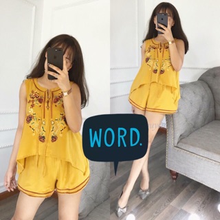 Set bộ thổ cẩm thêu