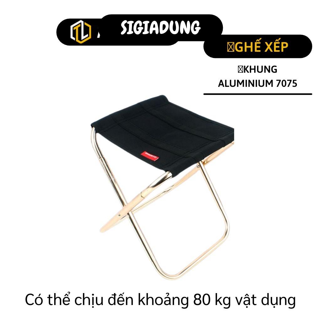 [SGD] Ghế Phượt Xếp Gọn - Ghế Xếp Dã Ngoại Du Lịch Cắm Trại Picnic Tặng Kèm Túi Đựng 7353