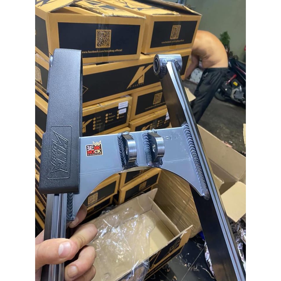 Gắp nhôm KingDrang cho exciter 150 hàng REal