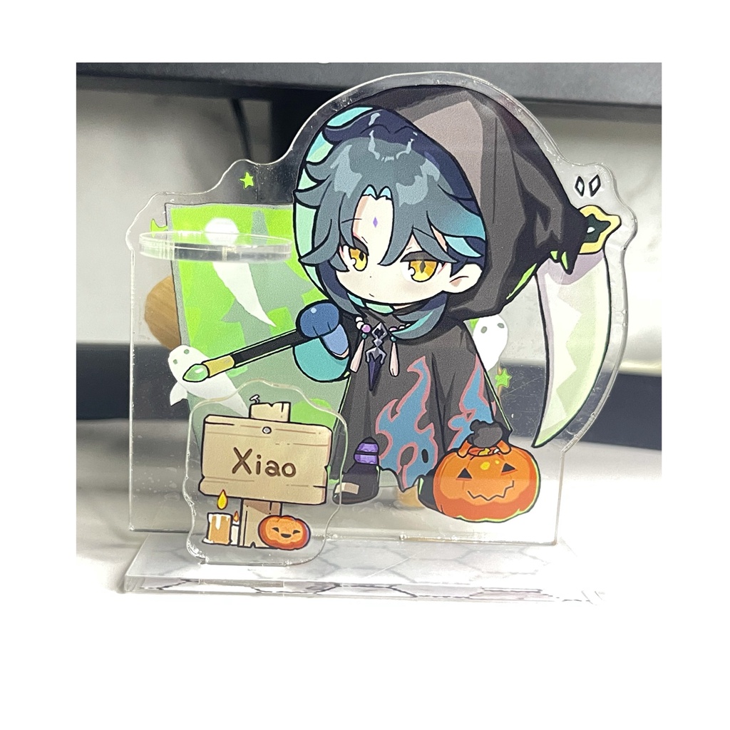 Mô Hình Diluc Tartaglia Diluc Hu Tao Ganyu Anime Game Genshin 9CM Có Giá Đỡ