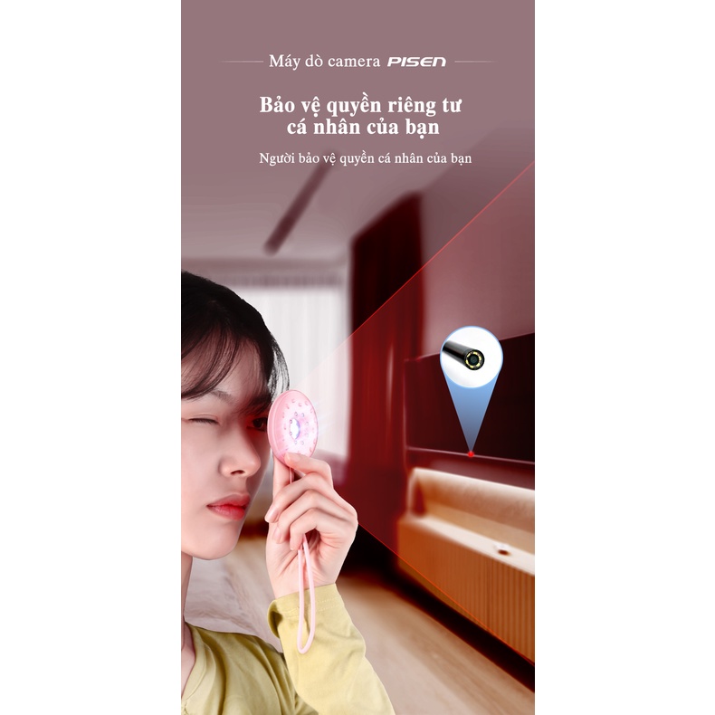 Thiết bị cảnh báo chống nhìn trộm Pisen FYD-JD01 - Hàng chính hãng