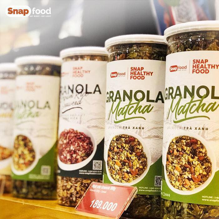 [SNAPSN002 Giảm giá 15%] Ngũ cốc GIẢM CÂN - Ngũ cốc ăn liền GIẢM CÂN  EATCLEAN - Granola vị matcha (500gr) | BigBuy360 - bigbuy360.vn