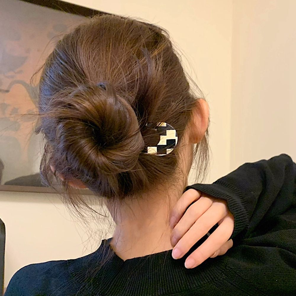 Kẹp Tóc Hình Chữ U Phong Cách Hàn Quốc Cổ Điển Dễ Phối Đồ Cho Nữ