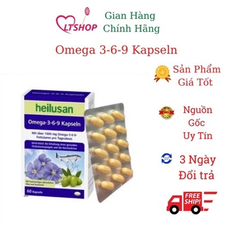 Omega 3-6-9 heilusan Viên Uống Hỗ trợ tim mạch, chống lão hóa