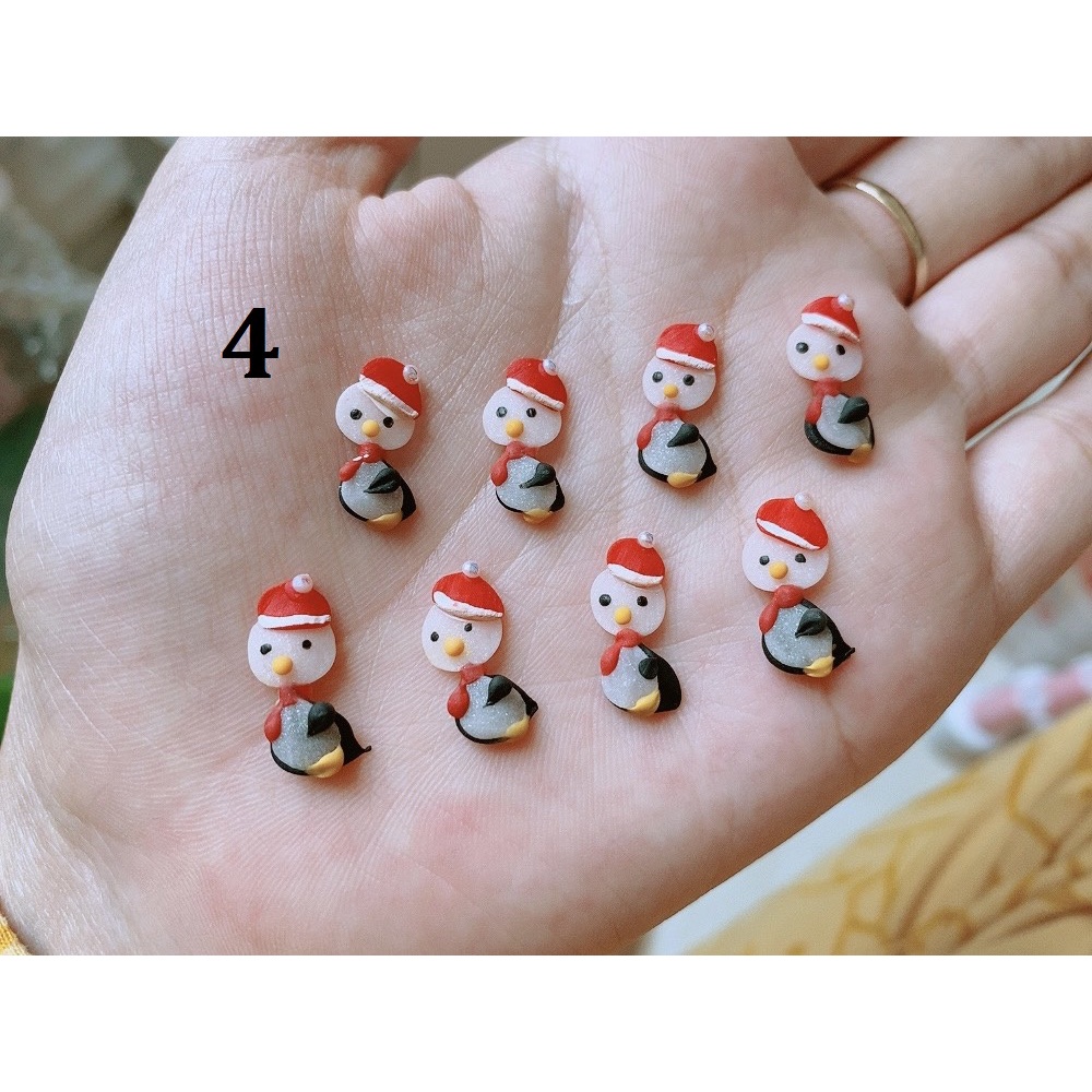 Charm nail , Charm NOEL bột đính móng , bột mỹ chuẩn lên ôm form