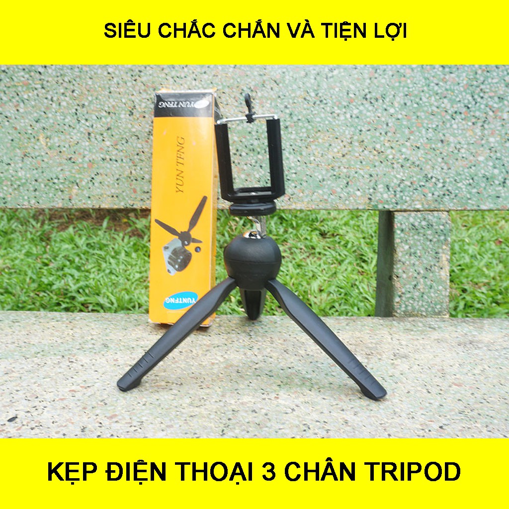 KẸP ĐIỆN THOẠI 3 CHÂN TRIPOD 228 VÔ CÙNG CHẮC CHẮN