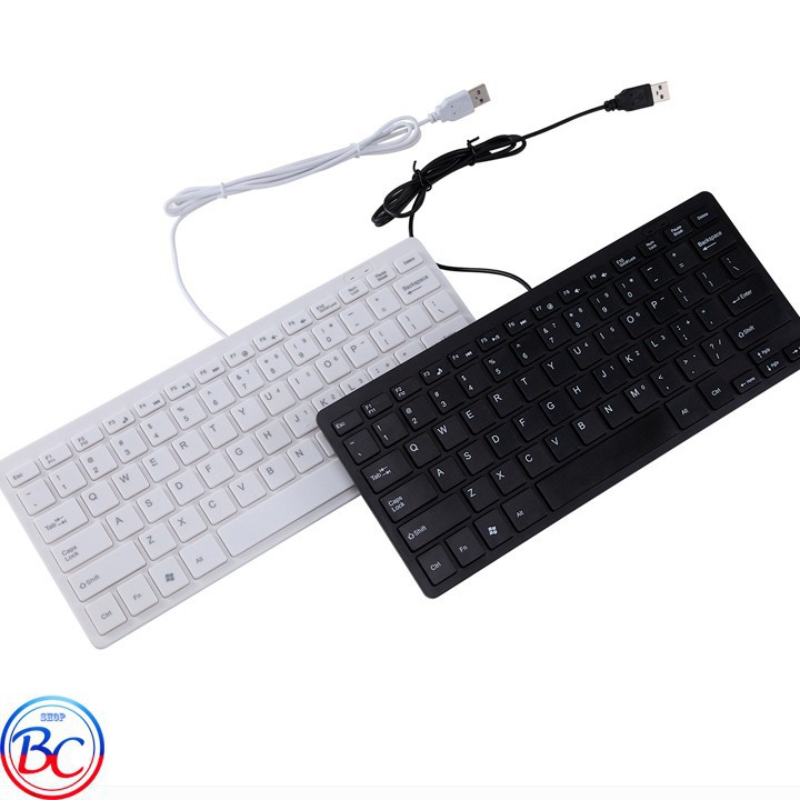 Bàn phím mini K1000 kết nối cổng usb dành cho máy tính, laptop, tương thích mọi hệ điều hành