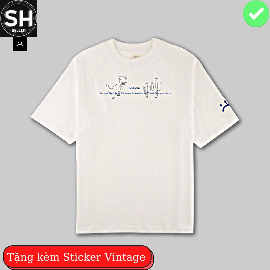 Áo thun 𝗧𝗘𝗘 𝗦𝗔𝗗𝗗𝗜𝗡𝗢 ®️ - 𝑯𝒂̀𝒏𝒈 𝒄𝒉𝒊́𝒏𝒉 𝒉𝒂̃𝒏𝒈