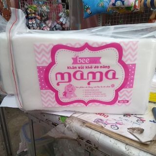 Khăn vải khô đa năng set 5 bịch 300 tờ