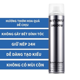 Gôm Bạc  Buterfly Shadow tạo kiểu tóc 600ml (Hàng loại 1)
