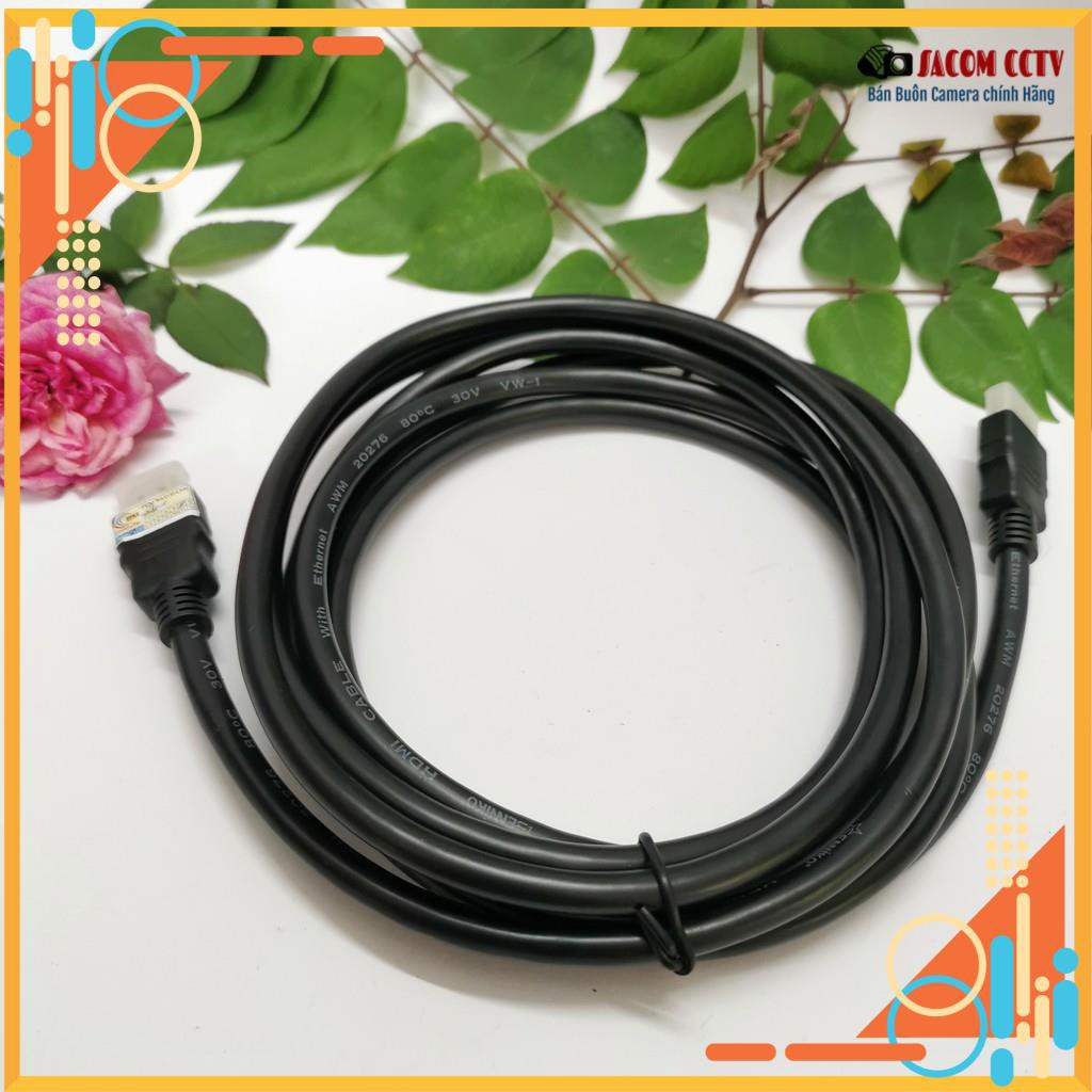 Dây Cáp HDMI tròn loại tốt 15m/10m/5m/3m/1.5m chuẩn hình ảnh 2k, 3D, Ultra HD