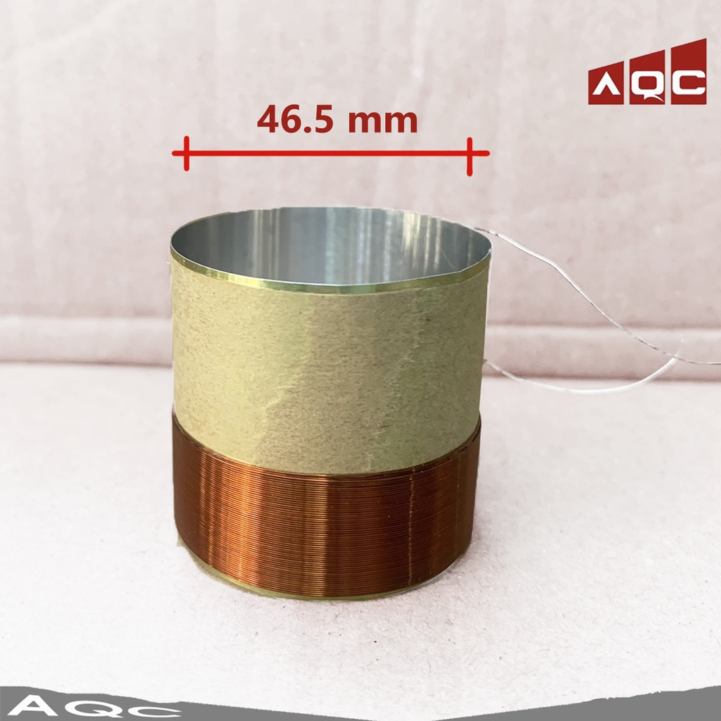 Coil loa 46.5 mm 2 lớp dây đồng - Côn loa 46.5 ( 2 lớp ) dây đồng