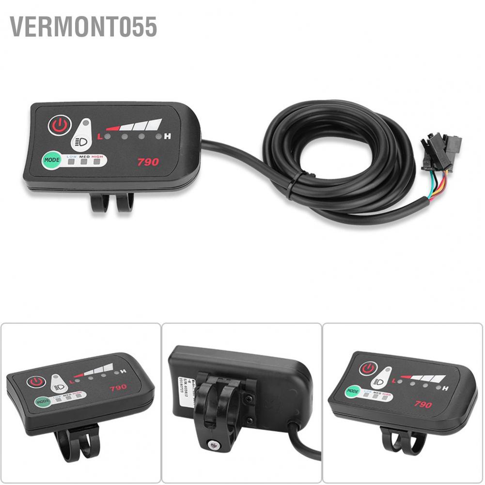 Vermont055 Waterproof LED Display Control Panel DIY Accessory Part for Electric Bike Scooter