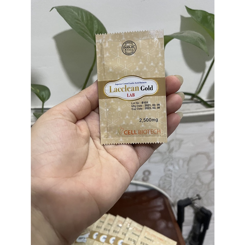 Men vi sinh LACCLEAN GOLD bổ sung lợi khuẩn hỗ trợ tiêu hoá đường ruột - SUN STORE