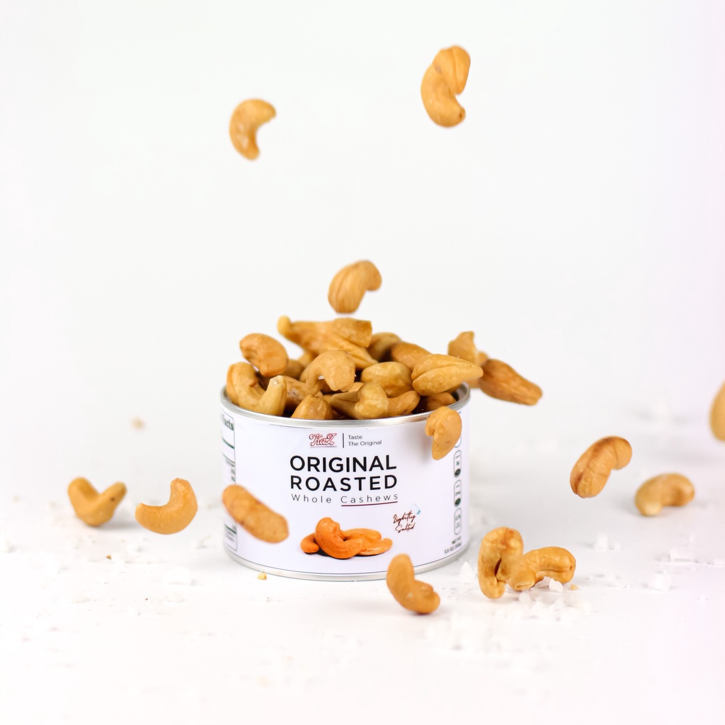 Hạt Điều Rang Muối Vị Nguyên Bản Kaz - Salt Roasted Whole Cashews