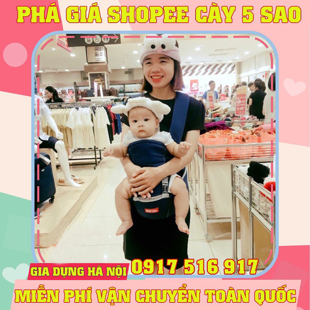 Địu ngồi cho bé Royal