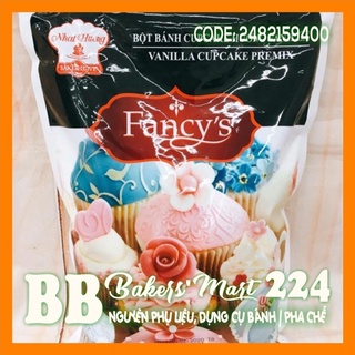 Bột trộn sẵn làm bánh CUPCAKE mùi VANILLA hiệu FANCY'S - Gói 1.5kg