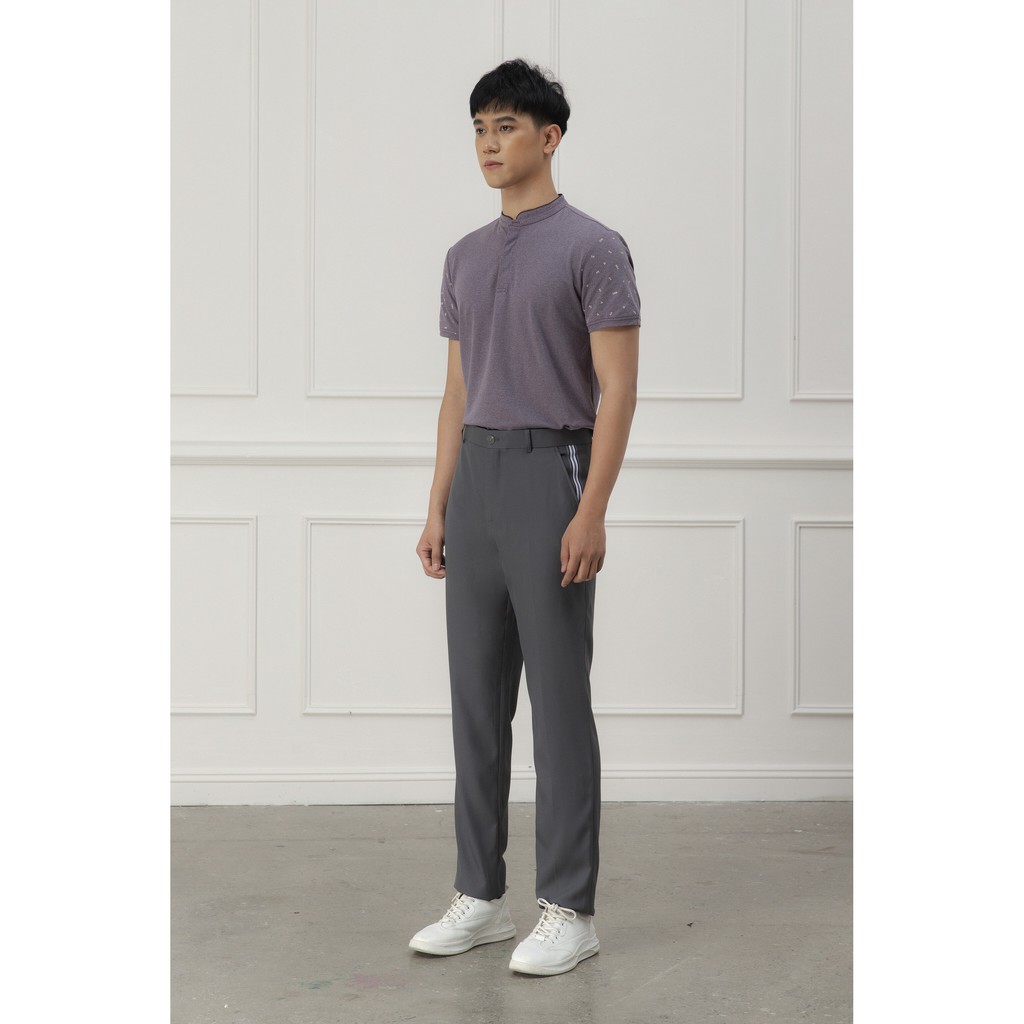 Quần dài nam dáng Slim IVY moda MS 22E2458